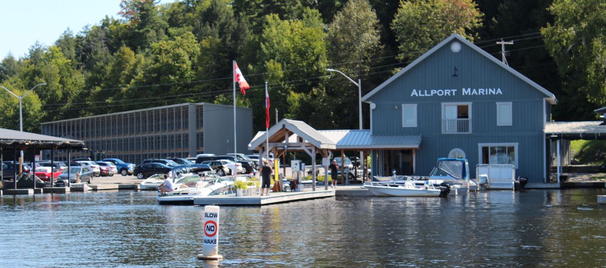 Allport from lake Muskoka