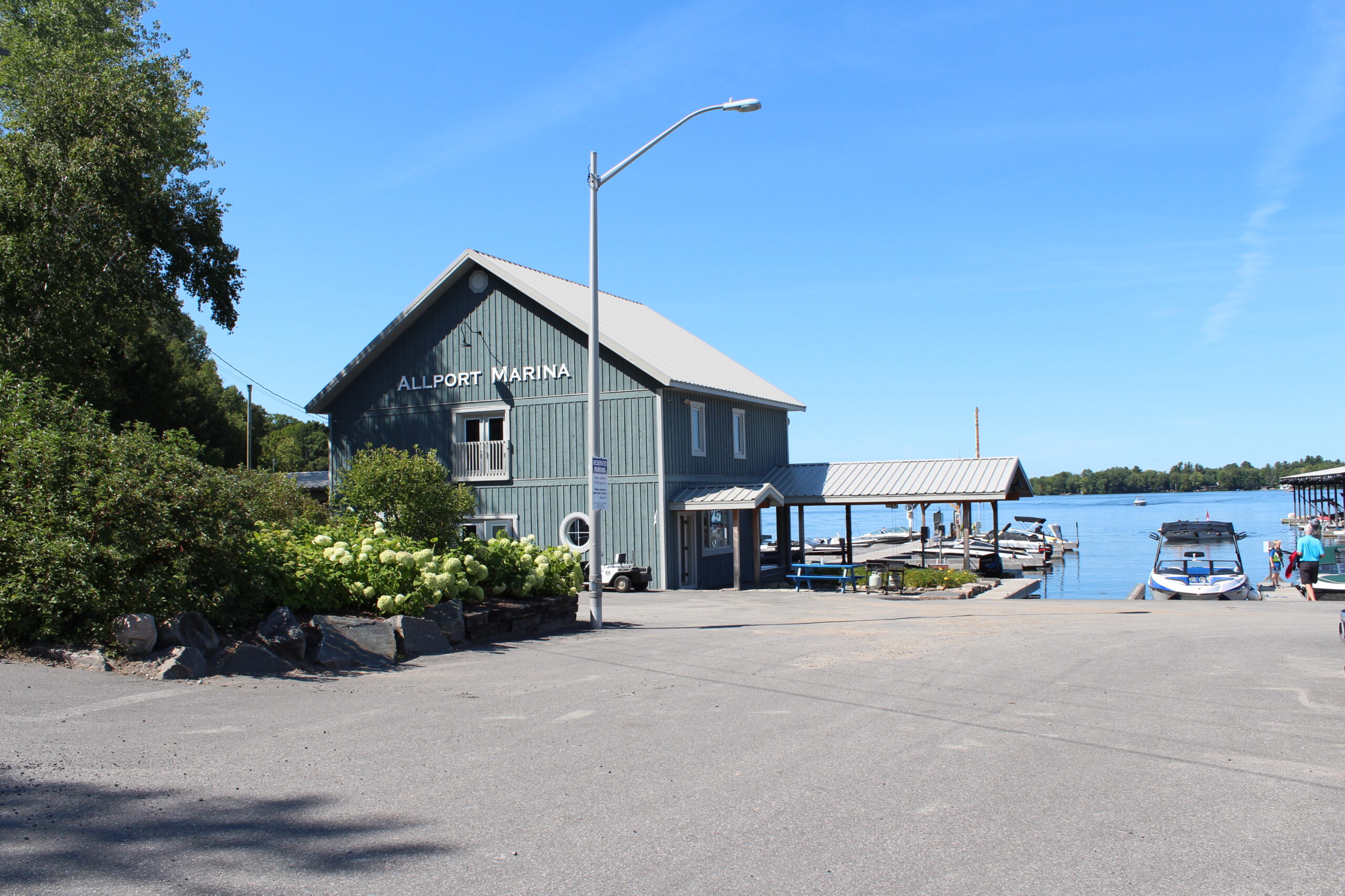 Allport Marina on Lake Muskoka